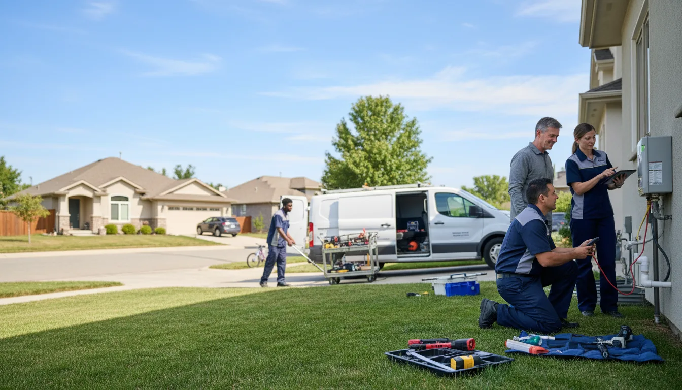 Tankless water heater service in Peebles, OH
